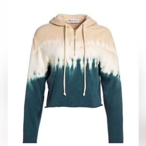 Wildfox Hadley Tie-dye Zip Hoodie